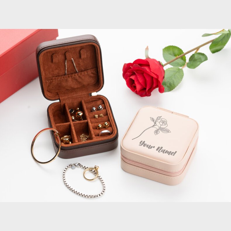 Personligt Smykkeskrin med Tekst