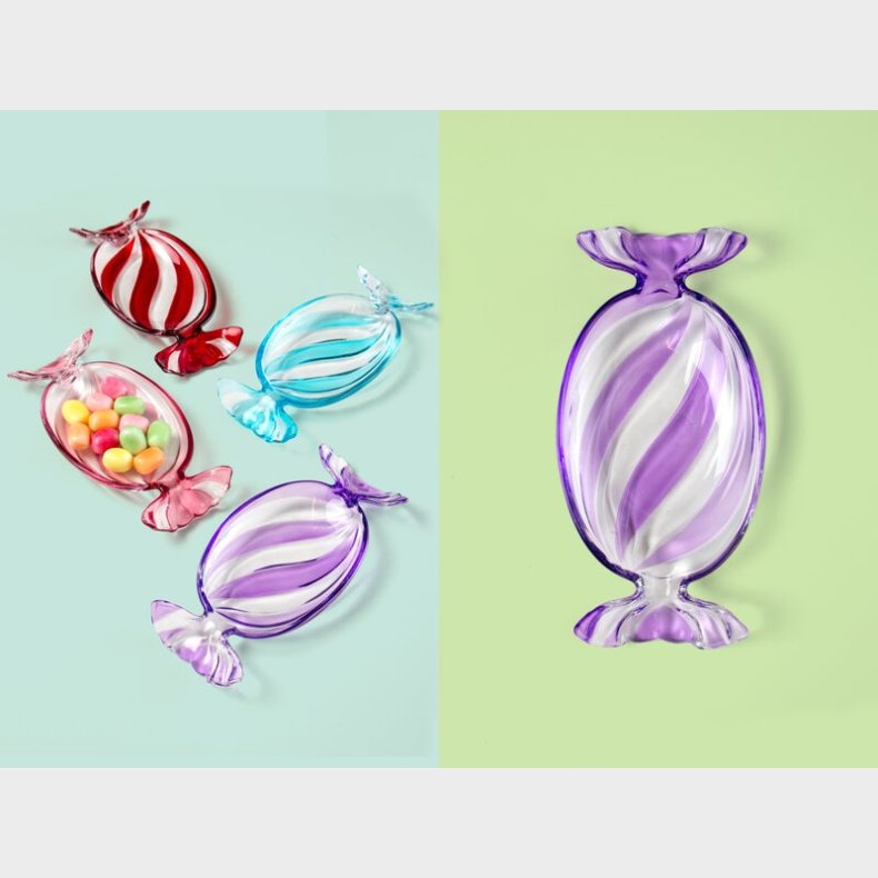 Glasfad Karamel - Lille