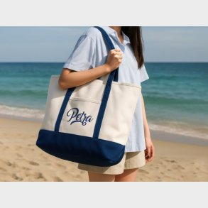 Strandtaske med Eget Design
