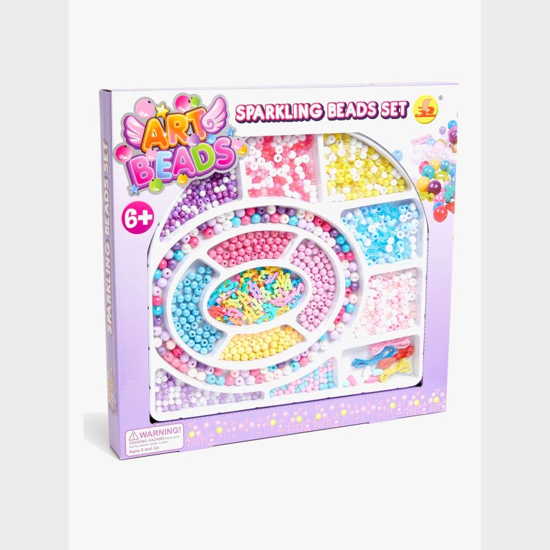 Fippla Art Beads  Skinnende Perles�t