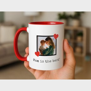 Personligt Krus med Foto & K�rlig Tekst