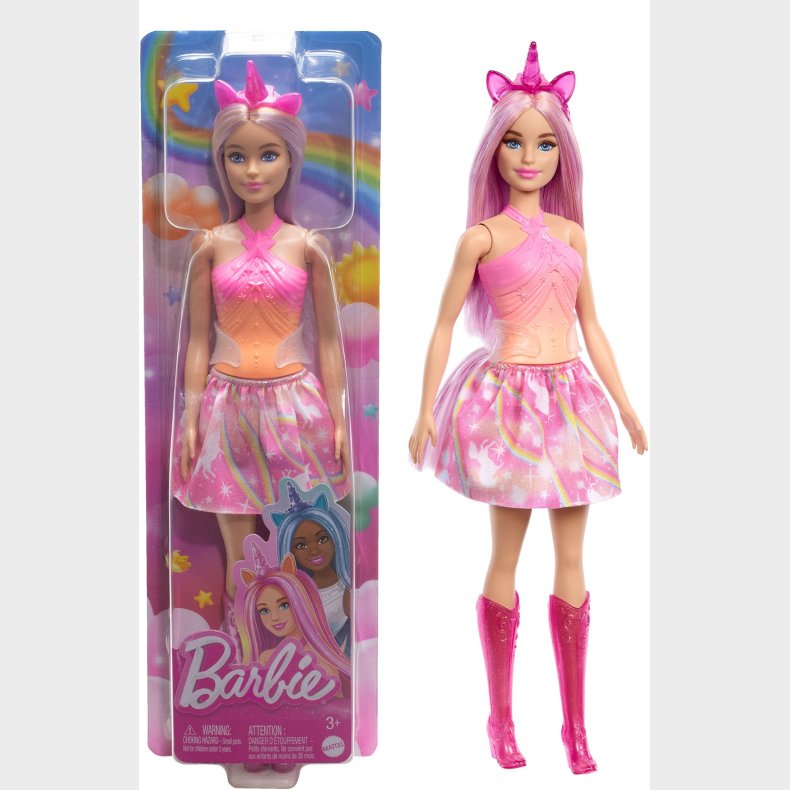 Barbie Core Enhjrning Dukke