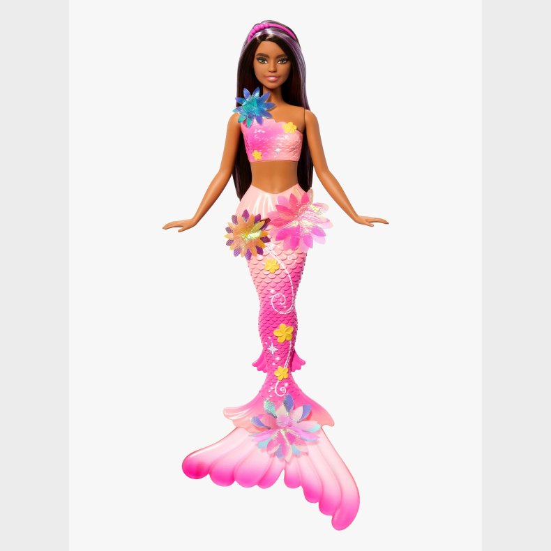 Barbie Blooming Mermaid Dukke, Pink