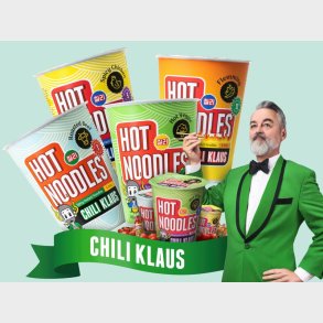 Chili Klaus Hot Noodles 8-pack