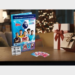 Fodboldkort Premier League 25/26 Julekalender