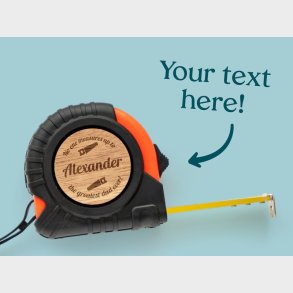 Mlebnd med Gravering - 5 m