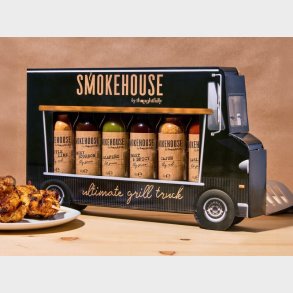 Gaveske Grill Truck med Grillkrydderier & Strke Saucer - Thoughtfully