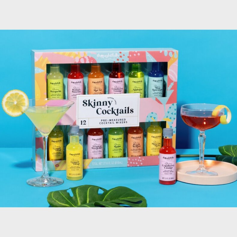 Gaveske med Drinkmixere: Skinny Cocktails - Thoughtfully