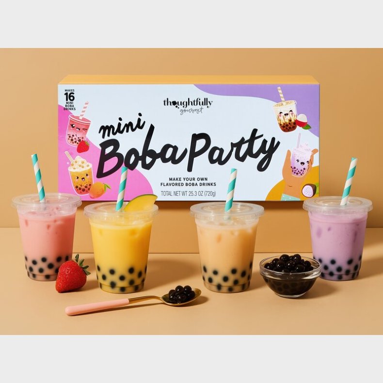 Gaveske med Mini Boba Tea - Thoughtfully