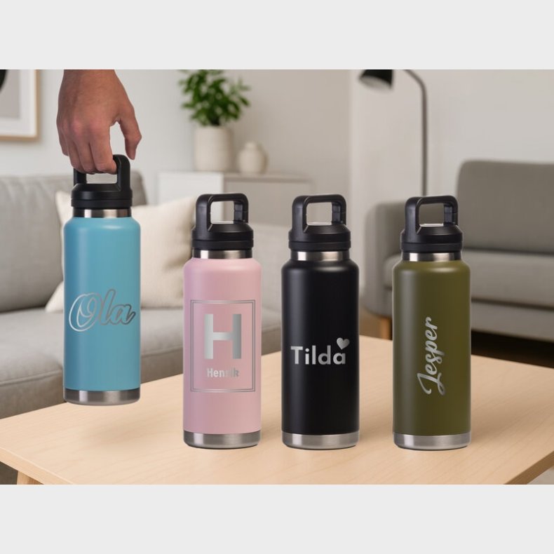 Termoflaske med Personlig Gravering - 1,06 L
