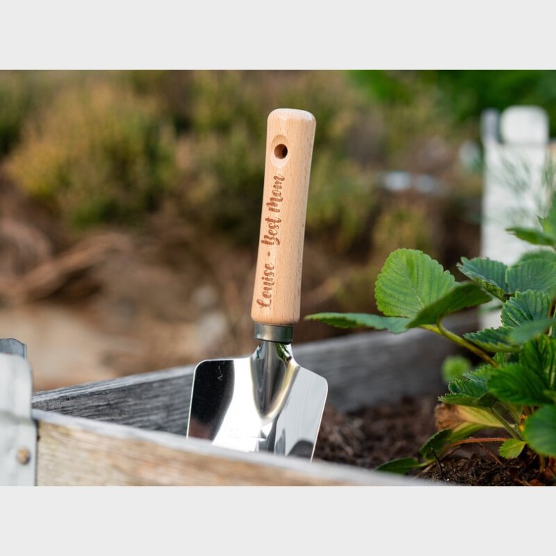 Planteringsspade med Gravering