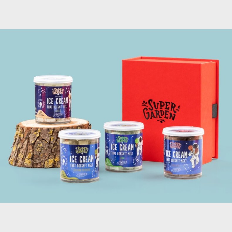 Gaveske med Frysetrret Is