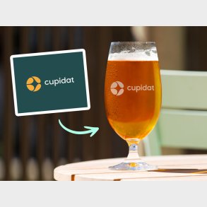 Spiegelau lglas med Gravering - Logo