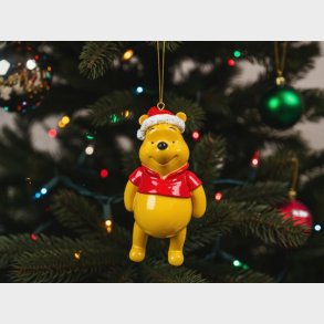 Juletrspynt Peter Plys med Julehue