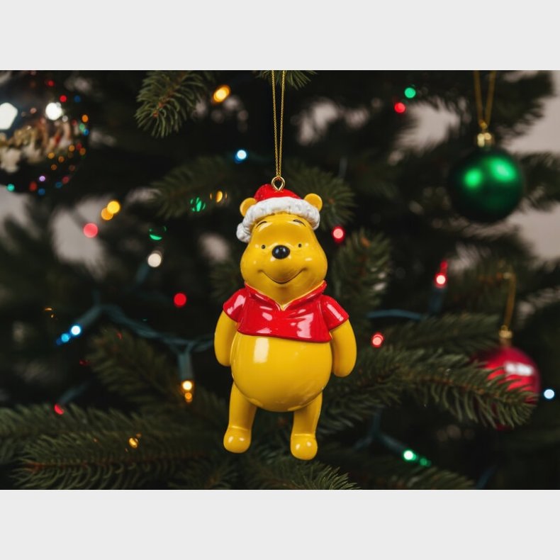 Juletr�spynt Peter Plys med Julehue