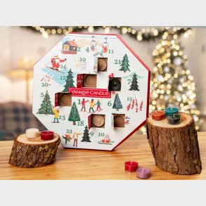Yankee Candle Julekalender med Fyrfadslys