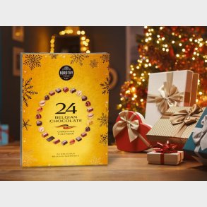 Julekalender med Belgisk Chokolade fra Nordthy