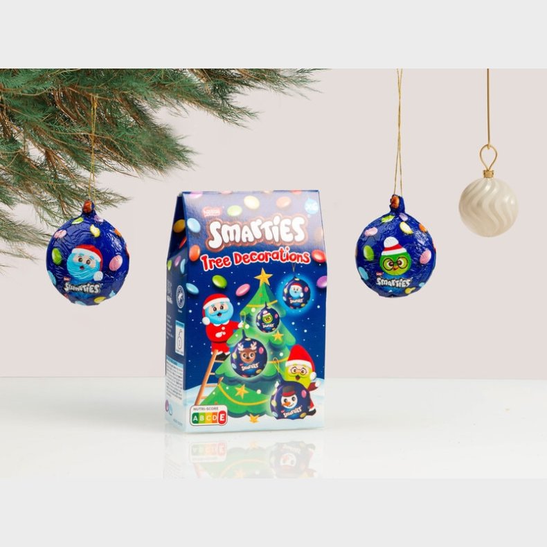 Smarties Juletrskugler 6-pack