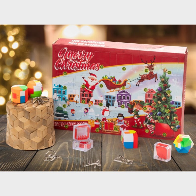 Julekalender med Udfordrende Puslespil