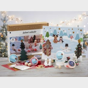 Julekalender med Kreativt Hobbyarbejde: Modellervoks
