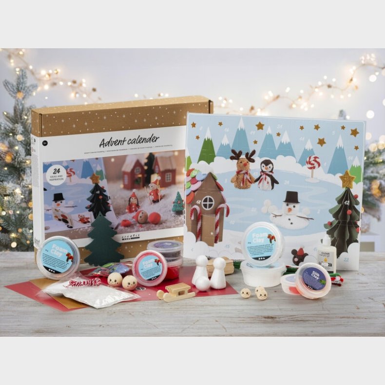 Julekalender med Kreativt Hobbyarbejde: Modellervoks