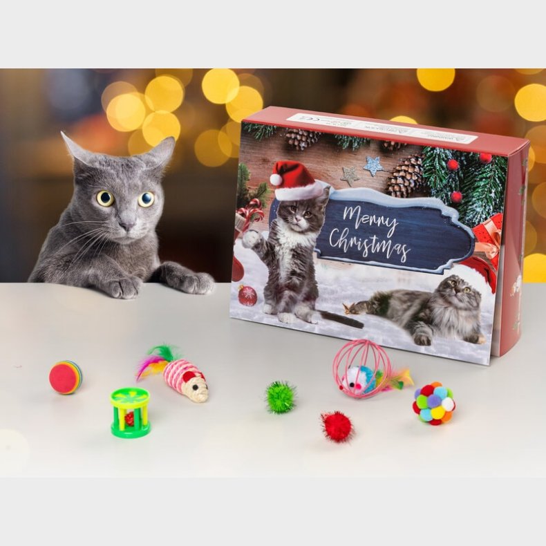 Julekalender med Kattelegetj