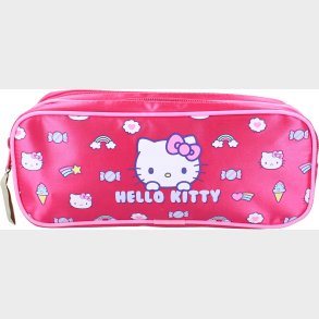 Hello Kitty Dobbelt Penalhus Follow The Rainbow, Pink