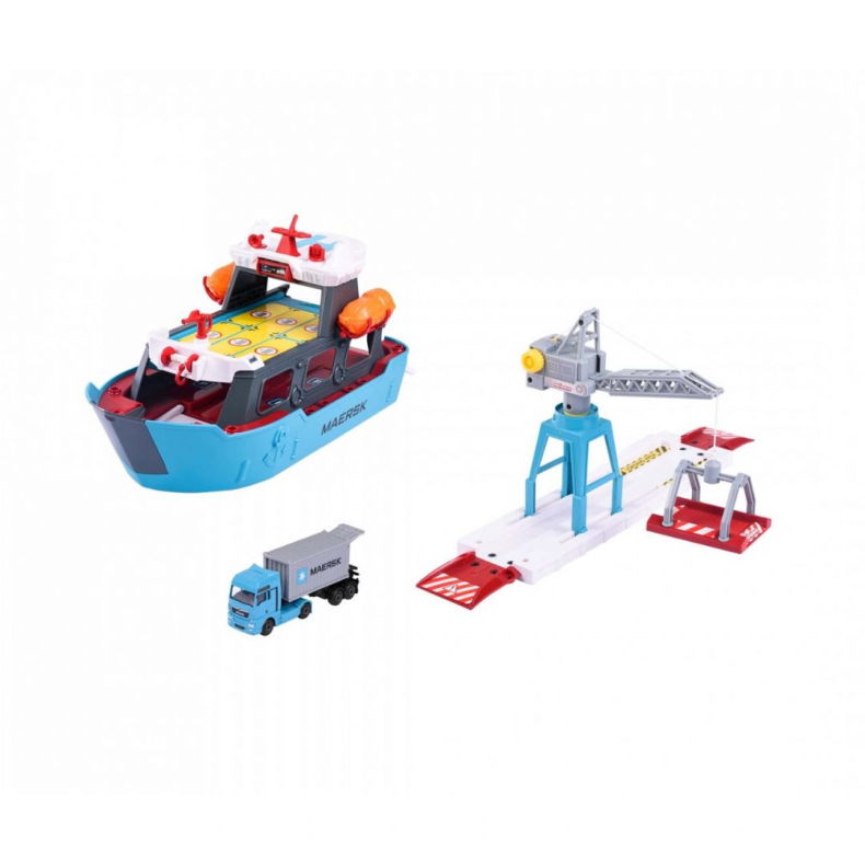 Majorette Playset M�rsk Fragtskib