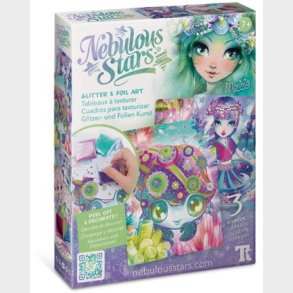 Nebulous Stars Glitter &  Foliekunst DIY-st