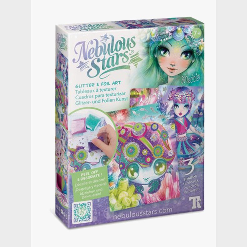 Nebulous Stars Glitter &  Foliekunst DIY-s�t