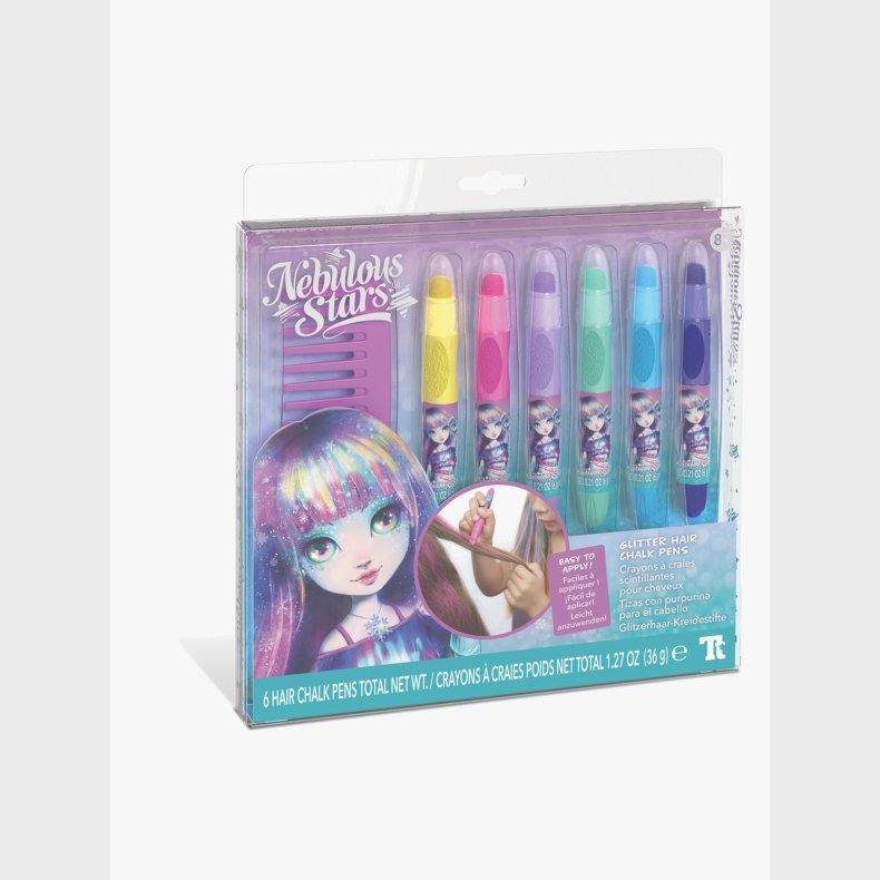 Nebulous Stars Glitterkridt til H�ret