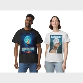 T-shirt med Eget Ulvetryk