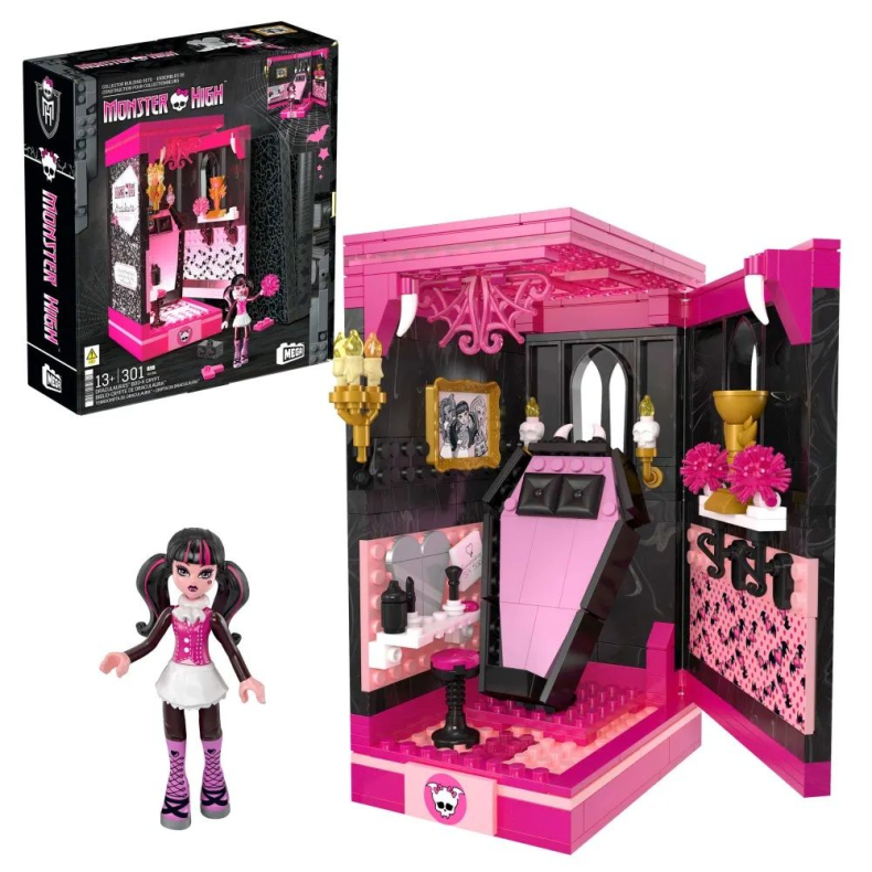 Mega Bloks Monster High Draculaura Crypt