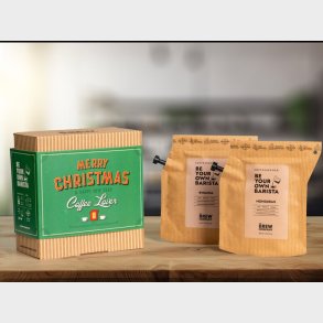 Grower's Cup Merry Christmas Gaveske med Kaffe