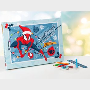 Spiderman Julekalender Skrivetilbehr