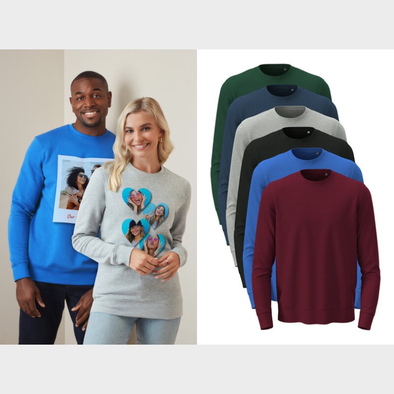 Sweatshirt med Foto
