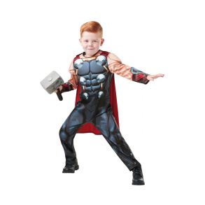 Avengers b�rnekostume Thor Deluxe 116 cm