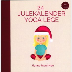 24 Julekalender Yoga Lege - Hanne Mouritsen - Bog