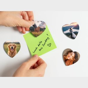 Fotomagneter 4-pak - Hjerte