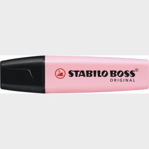 Tekstmarker Stabilo boss pastel pink