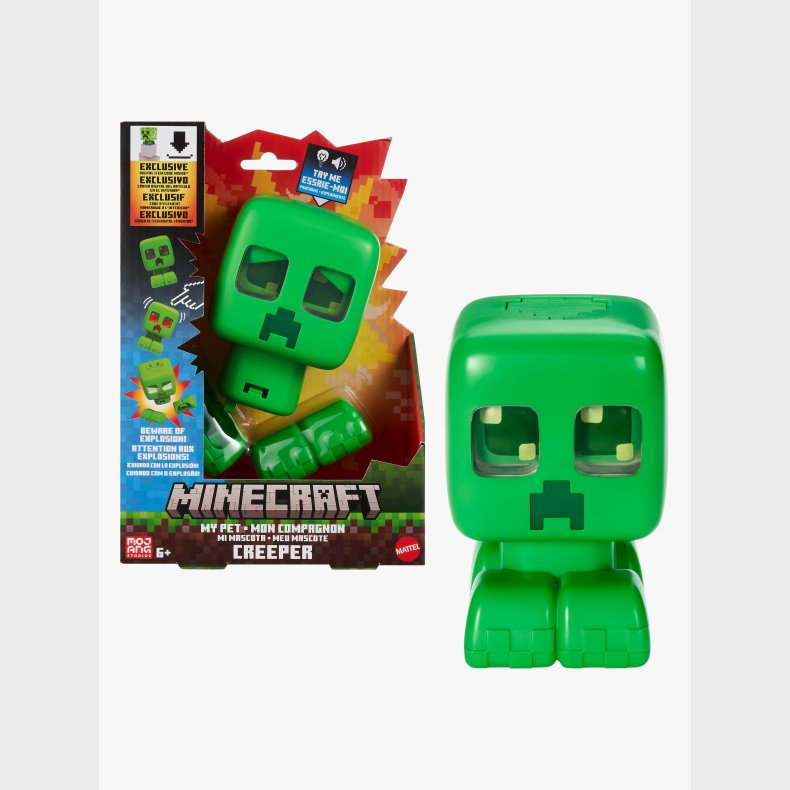 Minecraft Interaktivt My Pet Creeper