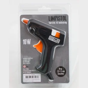 Limpistol sort universal 7,2mm 10w