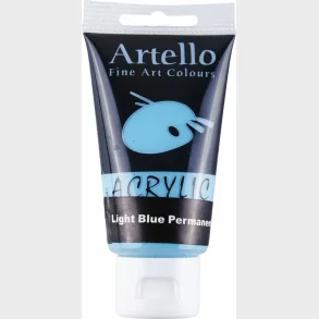 Akrylmaling Artello lysbl permanent 75ml