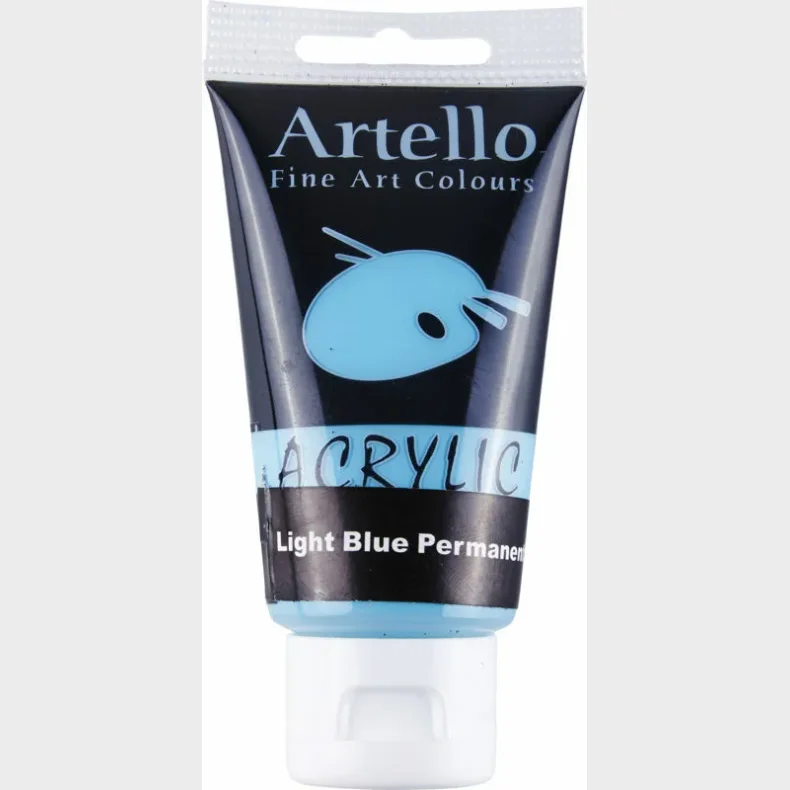 Akrylmaling Artello lysbl permanent 75ml