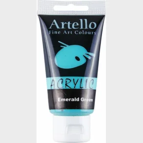 Akrylmaling Artello grn emerald 75ml