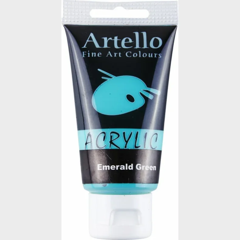 Akrylmaling Artello grn emerald 75ml
