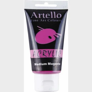 Akrylmaling Artello magenta medium 75ml