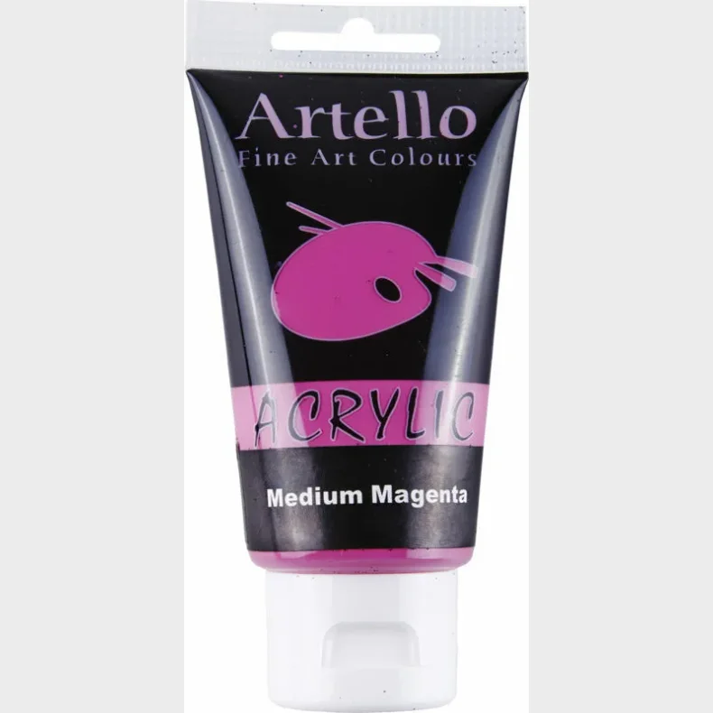 Akrylmaling Artello magenta medium 75ml