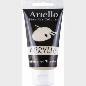Akrylmaling Artello titanium unbleached 75ml