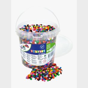 Playbox Perler 10 Farver I Spand 10000 Stk